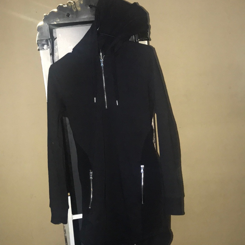 Dress with a hoodie